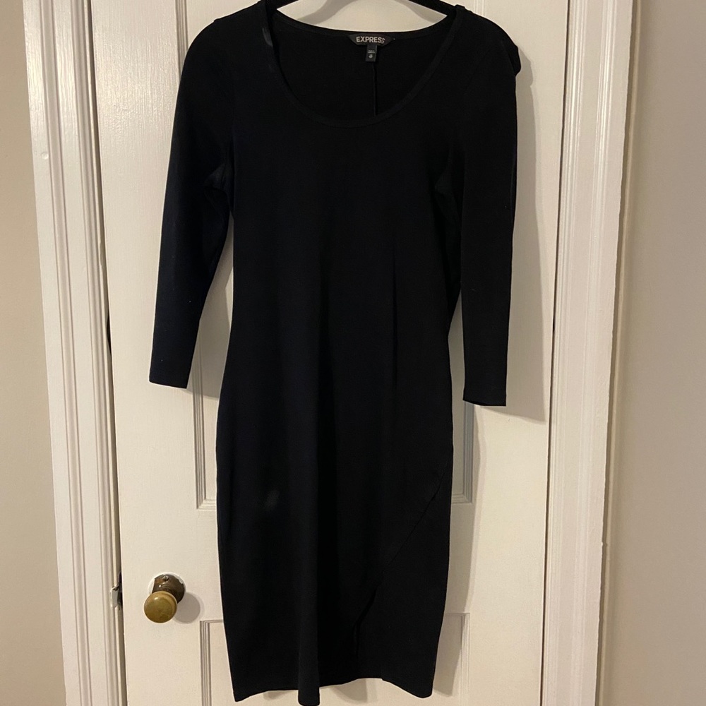 Express midi body con dress